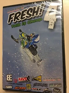 Fresh 4 Talk is Cheap DVD Maine Saddleback backcountry sled scene - Picture 1 of 6