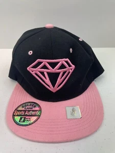 Diamond Supply Co. Embroidered Black Pink Adjustable Cap - Bild 1 von 7