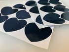 Love Heart Tile Stickers Decals | Bathroom Toilet Kitchen Decorative Vinyl