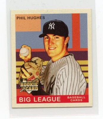 Phil Hughes RC 2007 Upper Deck Goudey #147 Yankees Twins - Image 1 of 2