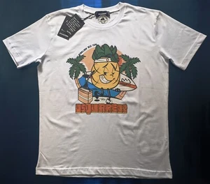 DSQUARED2 MENS WHITE COTTON OVERSIZED T-SHIRT SIZE M - Picture 1 of 7