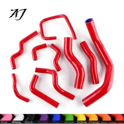 Manguera radiador silicona roja para Nissan Silvia 200SX 240SX S13 S14 S15 SR20DET Foto 1 de 4