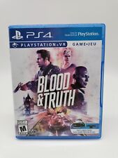 Blood & Truth Vr - Sony PlayStation 4 VR PS4