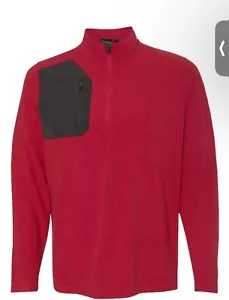 New DRI DUCK Men's Interval DDX Small Nano Fleece Driduck 1/4 Zip Pullover S - Picture 1 of 2