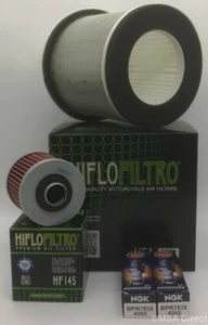 Kit Entretien pour Yamaha BT1100 Bulldog (Filtre Et 2 NGK Bougie Iridium) - Photo 1/6
