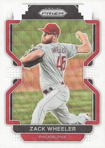 2022 Panini Prizm - Tier III Zack Wheeler #222 White Wave Prizm - Picture 1 of 2