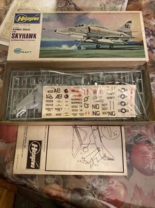 Vintage NIB New Hasegawa 1/72 A-4F Skyhawk plastic kit #JS-048 sealed bag - Picture 1 of 2
