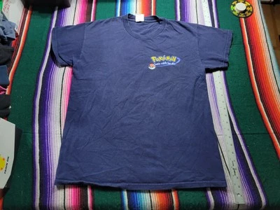 Camiseta De Colección Pokemon Ash Ketchum 1999 Nintendo Talla Juvenil XL Foto 1 de 4
