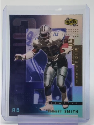 EMMITT SMITH 2000 UPPER DECK IONIX FOOTBALL SUPER TRIO COWBOYS Q5159 - Image 1 of 2