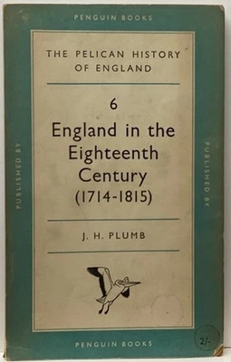 England in the Eighteenth Century by J H Plumb (Pelican A231 - 1953 3rd pb) — 第 1/2 张图片