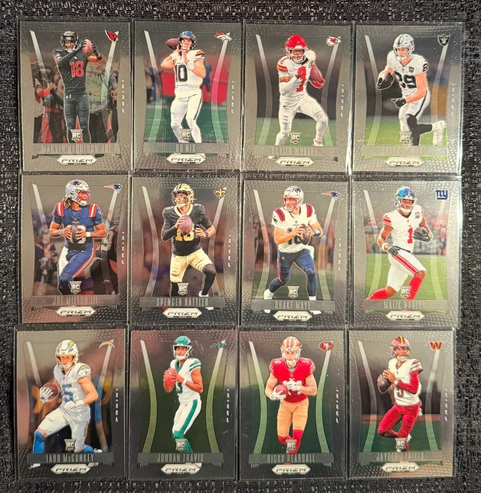 2024 Panini Prizm DECA BASE Complete Your Set You Pick Football Card #151-300 - Image 1 of 1
