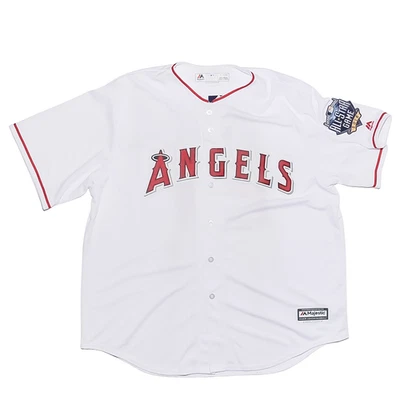 New *Dirty Los Angeles Angels Mike Trout 27 All Star Game 2016 White Jersey 2XL - Image 1 of 4