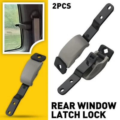 2件装车窗锁灰色司机和乘客侧适用于2000-04丰田塔科马 — 第 1/4 张图片