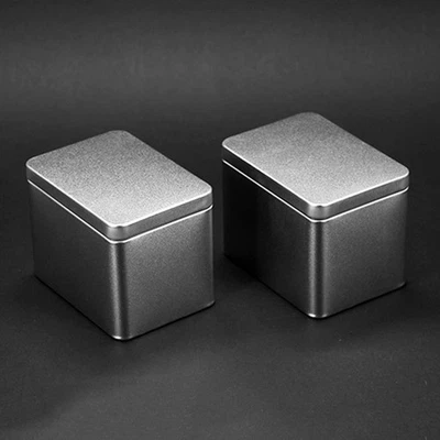  2 Pack Auflagenbox Metall Tee-aufbewahrungsbox Geschenkboxen Teebehälter - Bild 1 von 4
