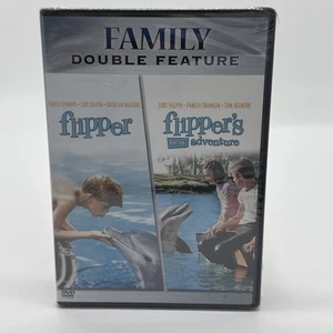 NEW Flipper/Flipper’s New Adventure SEALED (DVD DOUBLE FEATURE) Chuck Connors - Picture 1 of 3