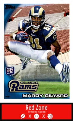 2010 Topps - #264 Mardy Gilyard NM Set Break. - Image 1 of 2