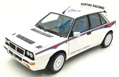 Kyosho 1/18 Scale Diecast 08344E Lancia Delta HF Intergrale 6 - White - Image 1 of 4