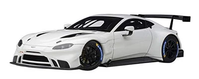 AUTOart 1/18 Aston Martin Vantage GTE 2018 modello con finitura bianca 81806 TI - Immagine 1 di 4