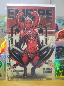 Empire Special Edition März 2024 Red Dark Lord Cosplay signed by Jamie Tyndall - Bild 1 von 12