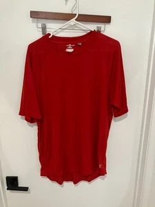 Body-Sensors by Terramar Men's Qwik Dry T-Shirt, Red, Size XL - Picture 1 of 4
