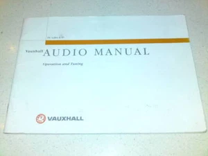 ORIGINAL VAUXHALL AUDIO MANUAL TS 1284-A-97 - Picture 1 of 1