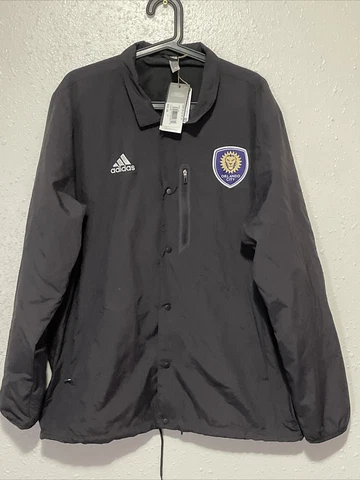 New mens adidas MLS jacket Orlando City $95 value size XL B37 Cover