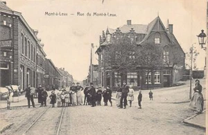 Belgique - MOUSCRON (Hainaut) Rue du Mont-à-Leux - Picture 1 of 2