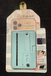 Rachel Roy 3-in-1 Smart Phone Wallet Case-Card Holder -Phone Grip - Phone Stand - Picture 1 of 2