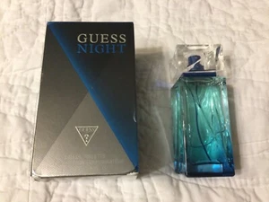 GUESS NIGHT 3.3 / 3.4 Fl Oz 100 ml EDT Men's Cologne Spray New - Picture 1 of 5