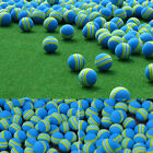 1/10x Practice Sponge Golf Ball Elastic Training Balls Outdoor Foam Rainbow F4I3