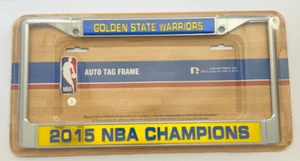 Golden State Warriors 2015 NBA Champions Láser Placa Marco Coche Automático - Imagen 1 de 1