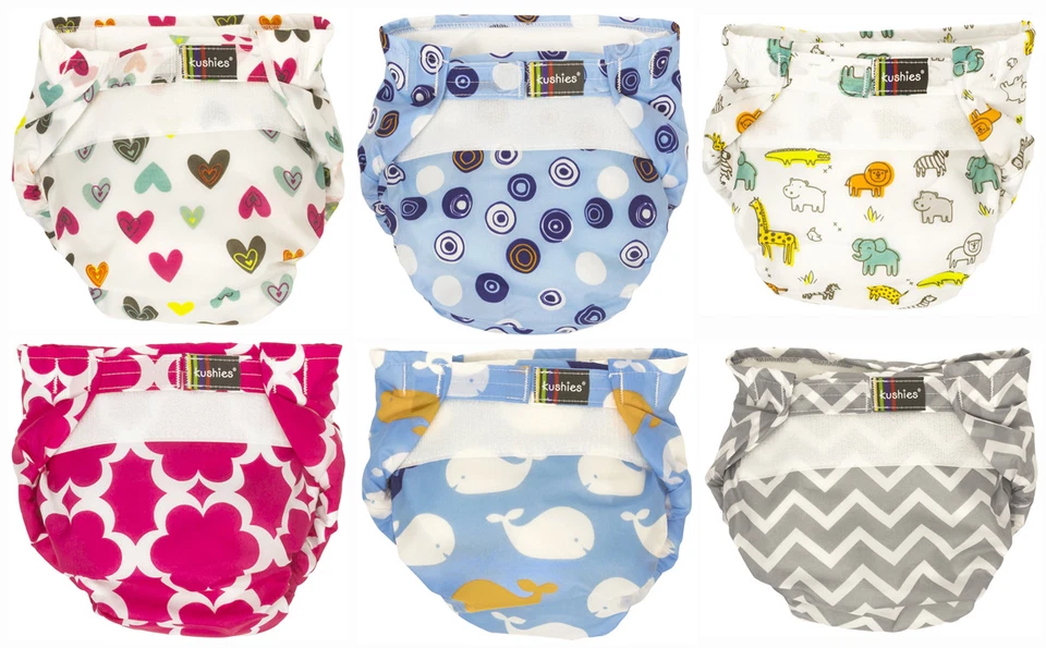 Kushies Ultra-Lite All-In-One Form-Fitted Washable Cloth Diapers - 533551 - Image 1 of 1