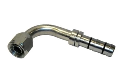 Aeroquip Eaton FJ5985-0608S #8 шланг размер EZ зажим гнездо уплотнительное кольцо 90 ° локоть фитинг - Изображение 1 из 3