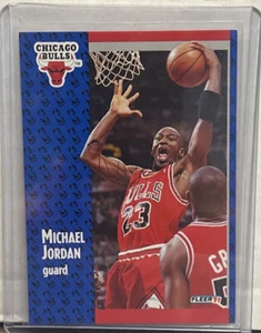 1990/91 Fleet NBA Michael Jordan Chicago bulls Card #29  - Picture 1 of 2