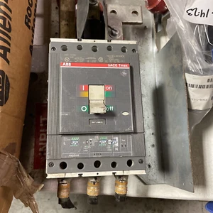 USED SACE TMAX T5S 600--ABB--600A Circuit Breaker--Shunt Trip--539856P3--USED - Picture 1 of 8