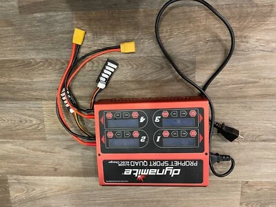 Dynamite - DYNC2050 Prophet Sport Quad 4 X 100W AC/DC Charger Used - Image 1 of 4