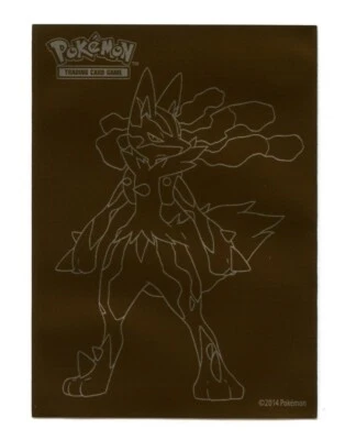 2014 XY Furious Fists Lucario ETB Individual Card Sleeve Pokemon Original - Image 1 of 3