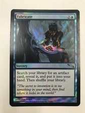 Fabricate Foil Mirrodin Blue MTG Magic the Gathering NM