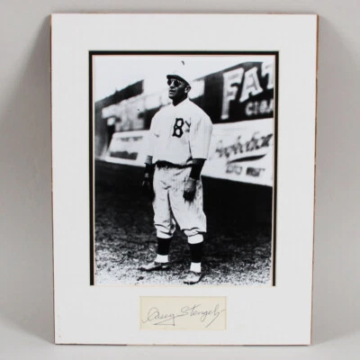 Casey Stengel Signed Cut Matted Photo Dodgers - COA JSA - Image 1 of 3