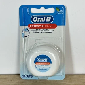 Nuovo Oral-B 54 iarde filo interdentale essenziale in perfette condizioni rivestimento cera difesa cavità - Foto 1 di 5