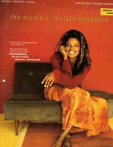 The Nicole C Mullen Songbook Piano Guitar Vocals Chords Sheet Music Book - Picture 1 of 4