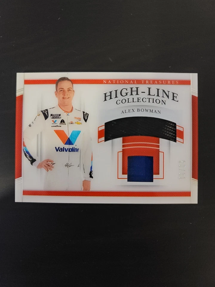 2020 National Treasures High Line Dual Memorabilia #20 Alex Bowman /25 - Image 1 of 3