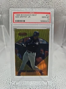 1996 Bowman Best Ken Griffey Jr # 71 PSA GEM MINT ๐ 10 - Picture 1 of 2