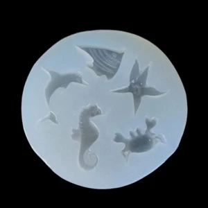 Resin Mold Candy Chocolate Molds Animal Flounder for Shell Molds Decor - Picture 1 of 8