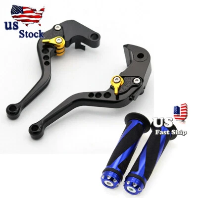 Empuñaduras de embrague de freno cortas CNC para Monster 696 2009-2012 2013 2014 Foto 1 de 4