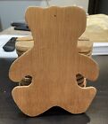 Homemade Miniature Wooden Bear Cutout