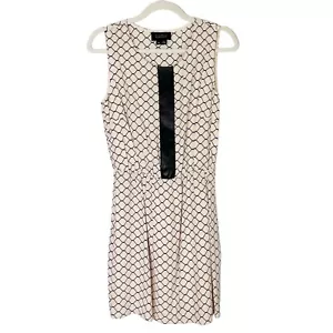 Barneys New York Silk Dress Womens Size Medium Sheath Office Work - Picture 1 of 10