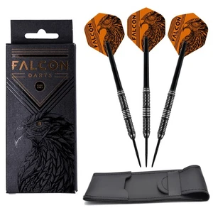 FALCON™ Dark Shadow Tungsten Darts Set 23g oder 25g Barrels Shafts Flights Wallet - Bild 1 von 11
