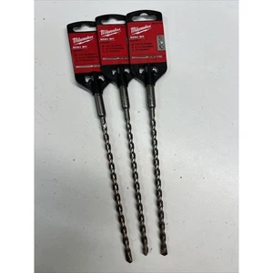 3x Milwaukee 48-20-7732 1/4" x 8" SDS+ Hartmetallspitze Hammer Bohrer Bits Germany - Bild 1 von 3