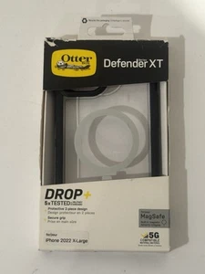 OtterBox Defender XT Case for MagSafe for Apple iPhone 14 Plus - Black Crystal - Photo 1 sur 2